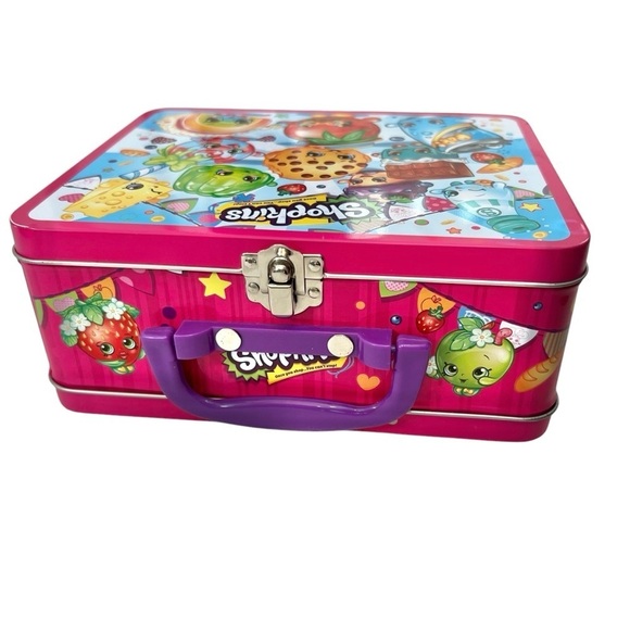 Shopkins Jigsaw Puzzle in Metal Lunch Tin Carrying Case - Picture 5 of 5